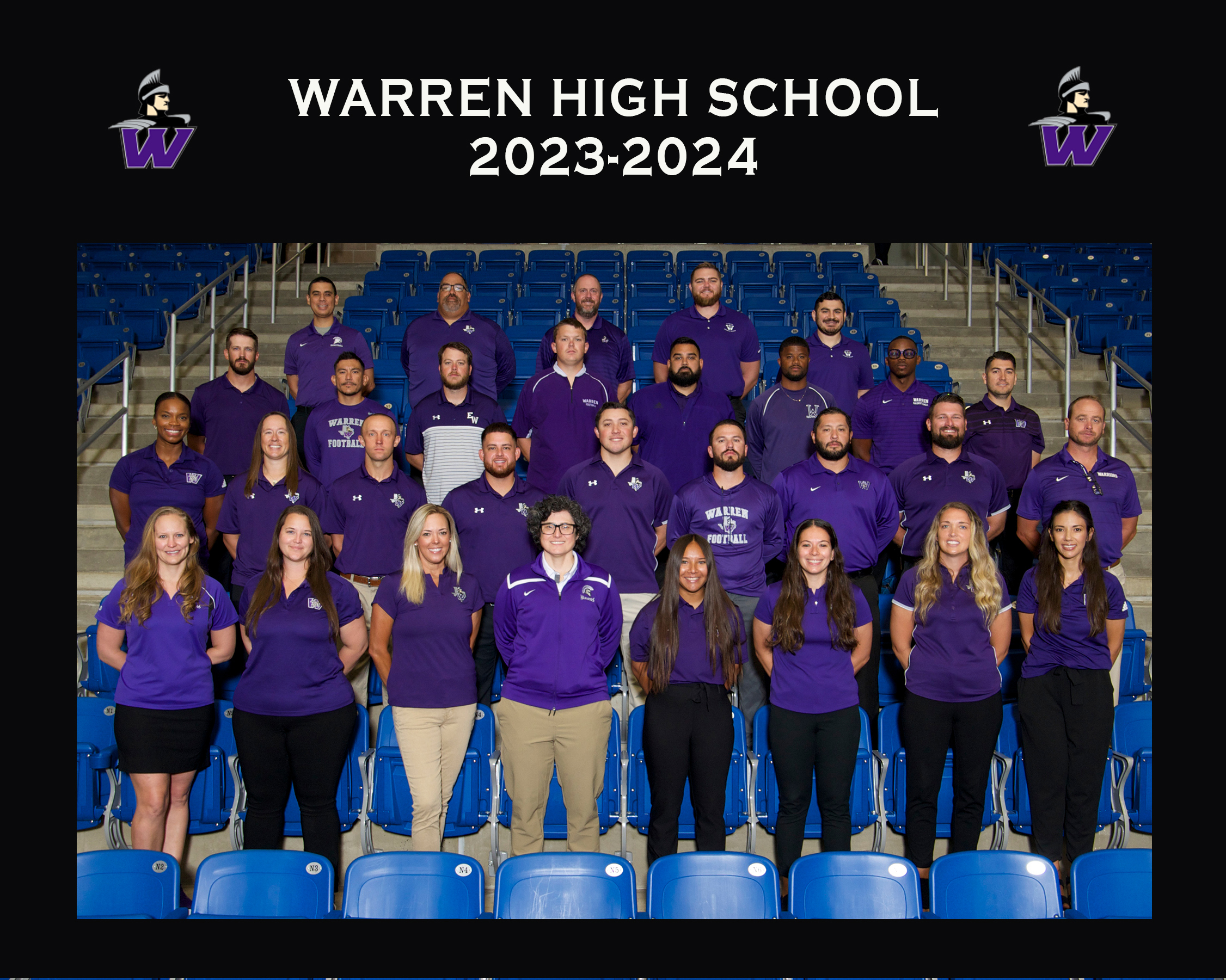 Warren Coaching Staff 2023-2024