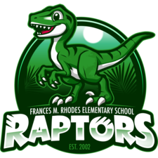 Rhodes Elementary Raptor Mascot