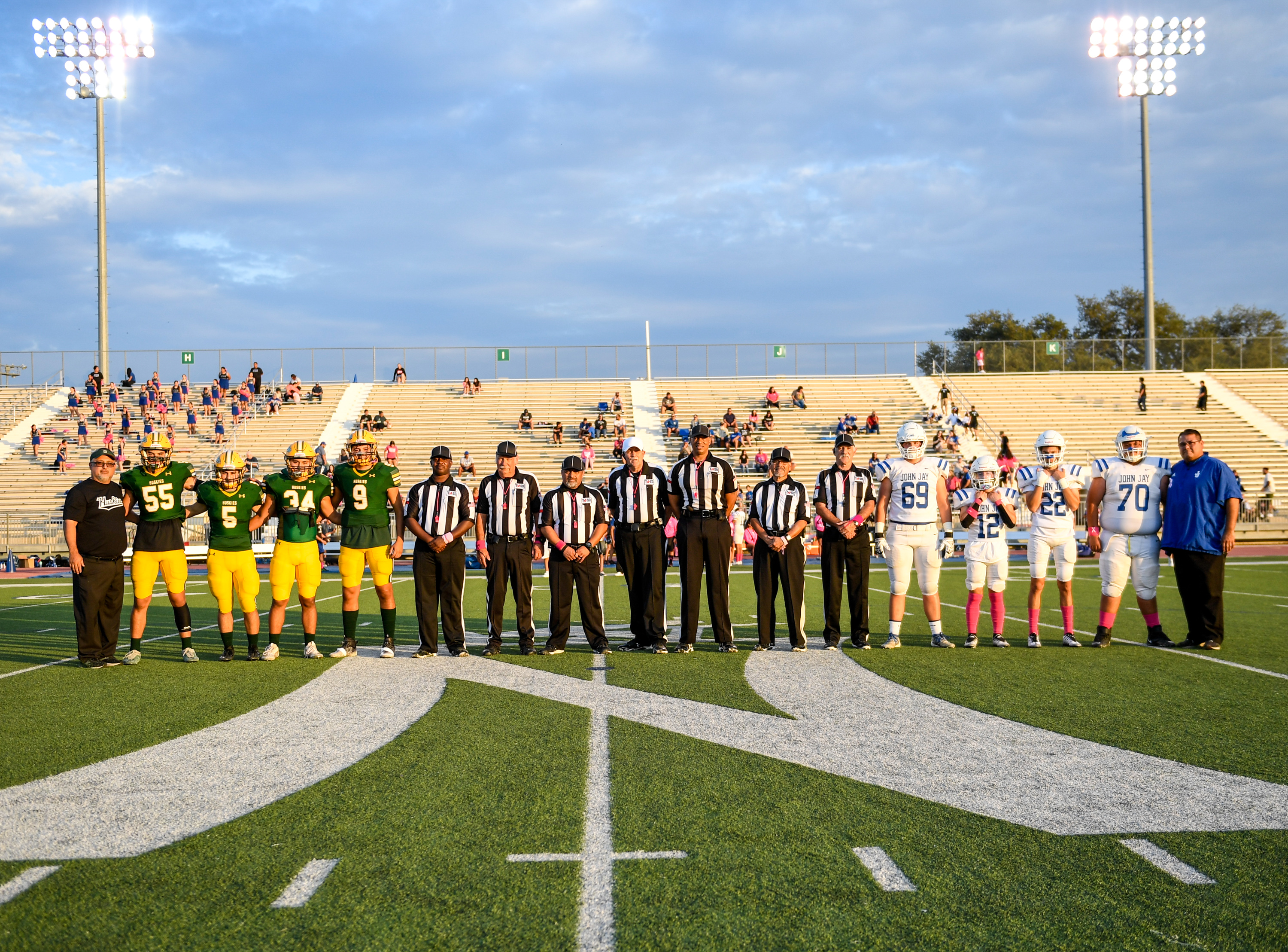 Football Honoring Officials