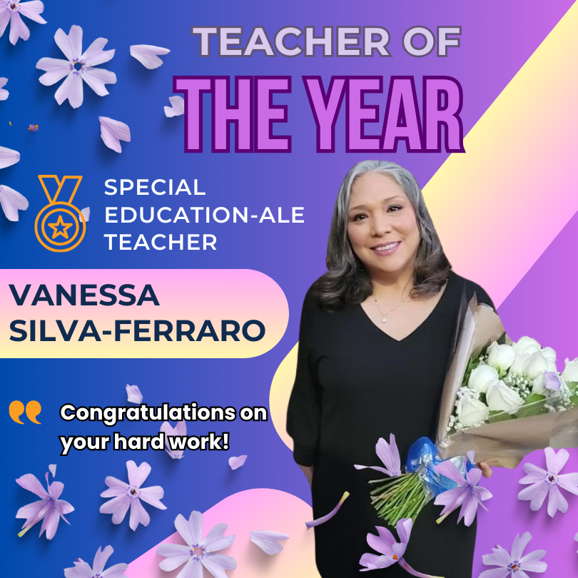 Mrs. Vanessa Silva-Ferraro is Knowlton's 2023-2024 Educator of the Year