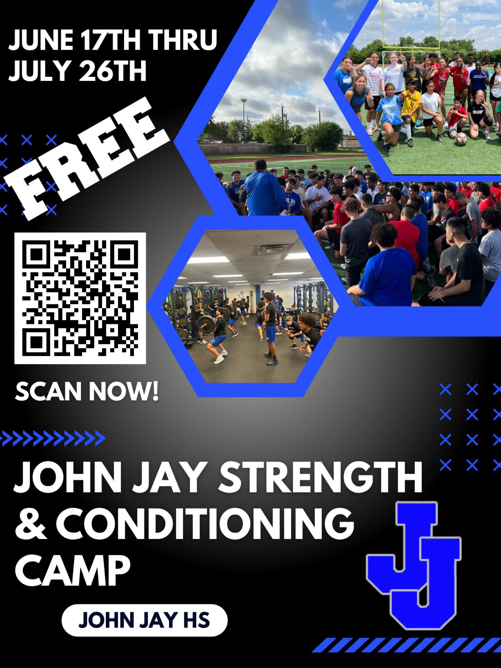 Strength & Conditioning Camp Flyer