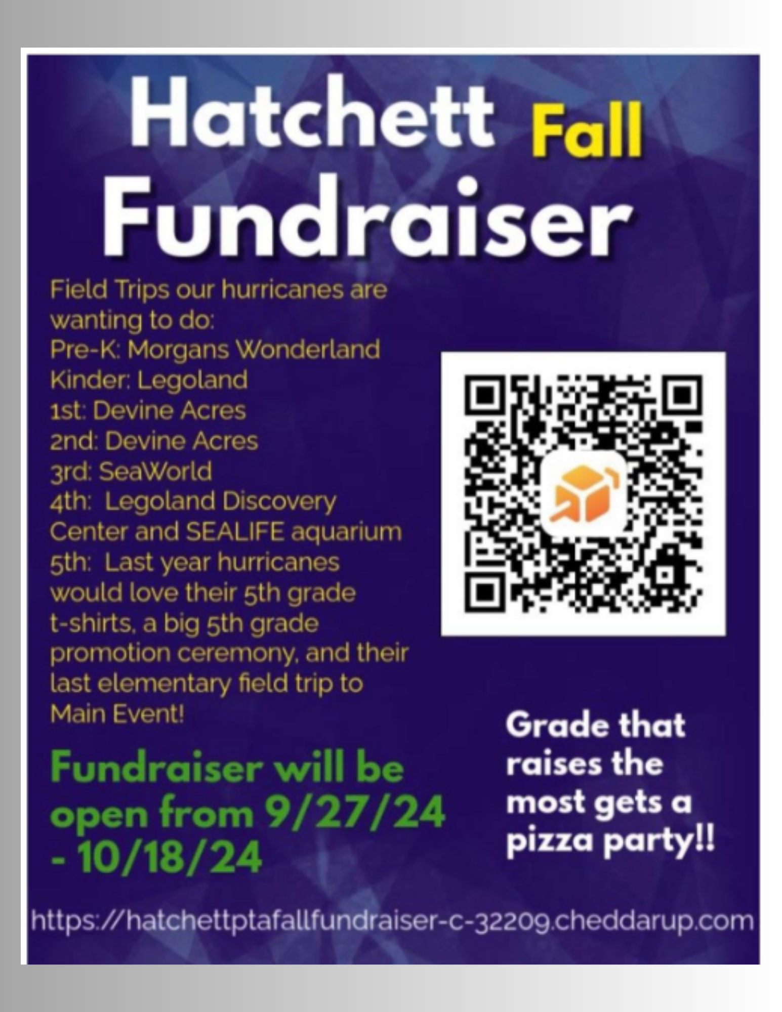 Hatchett Fall Fundraiser