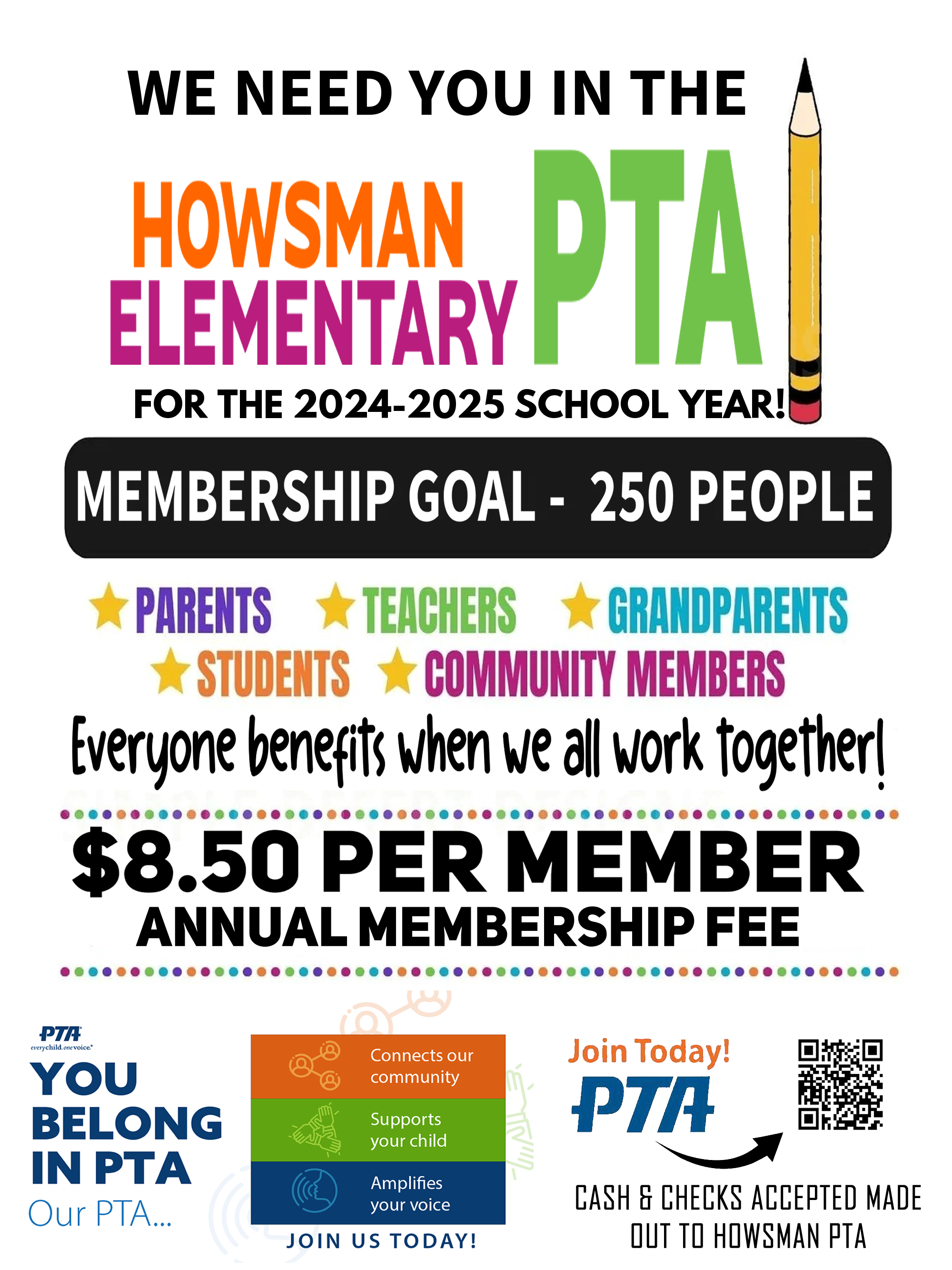 Howsman Membership flyer