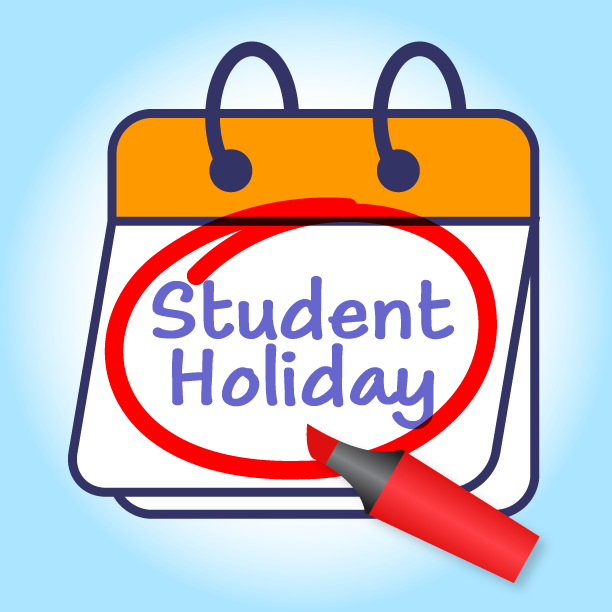 student holiday flyerf