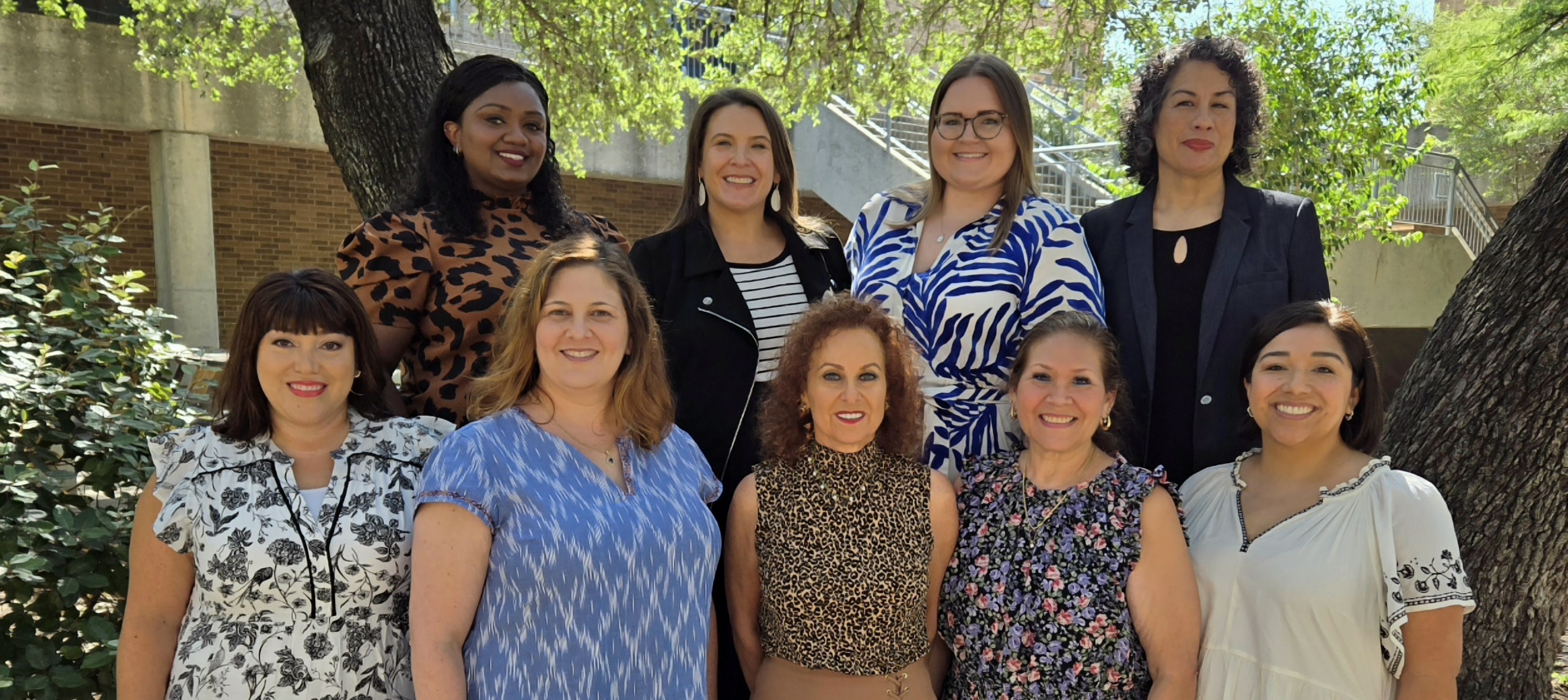 Group photo of the Clark Counseling Department 