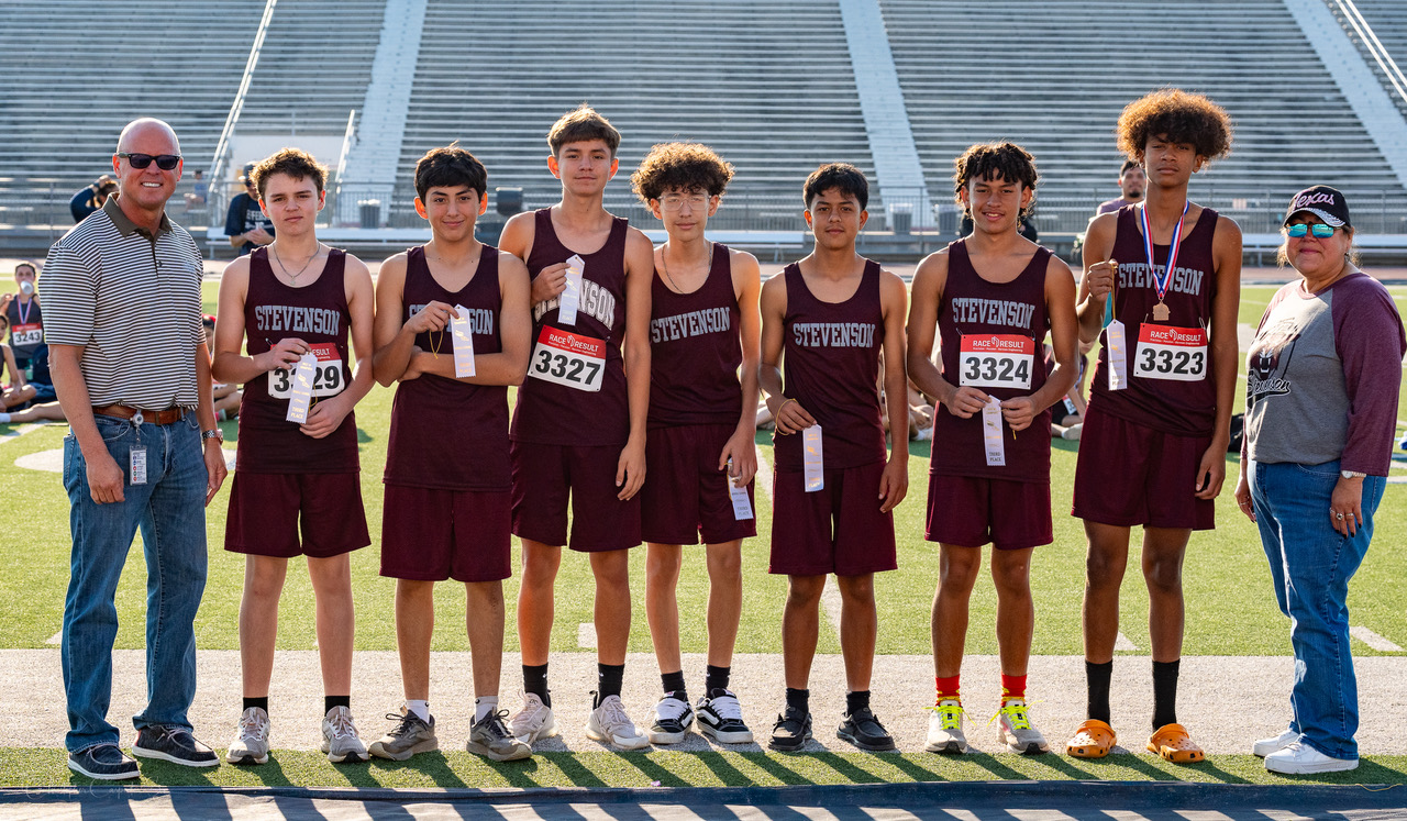 Stevenson  7 & 8th CC Boys 3rd Place