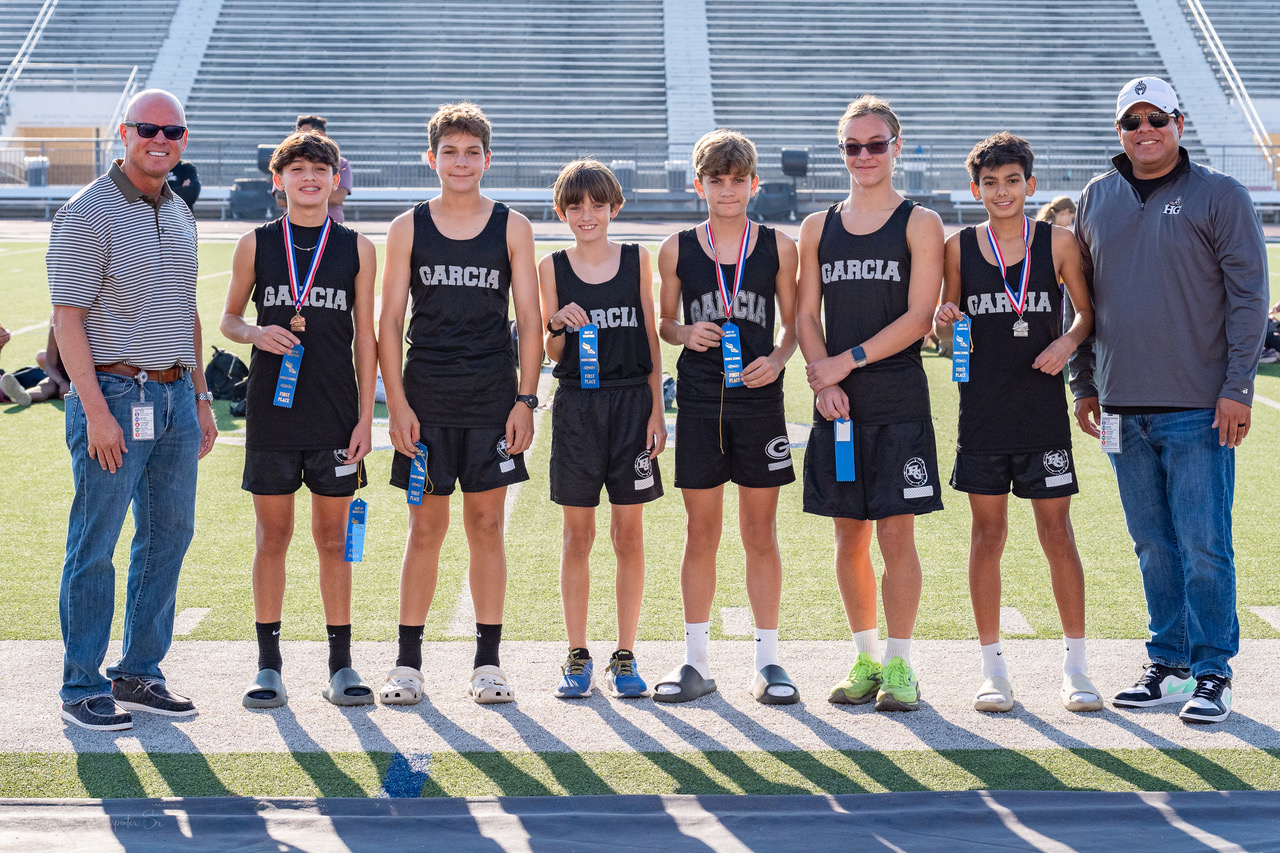 Garcia 7 & 8th CC Boys Champions 