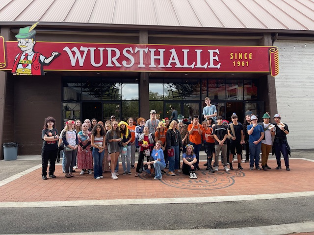 Wursthalle group trip