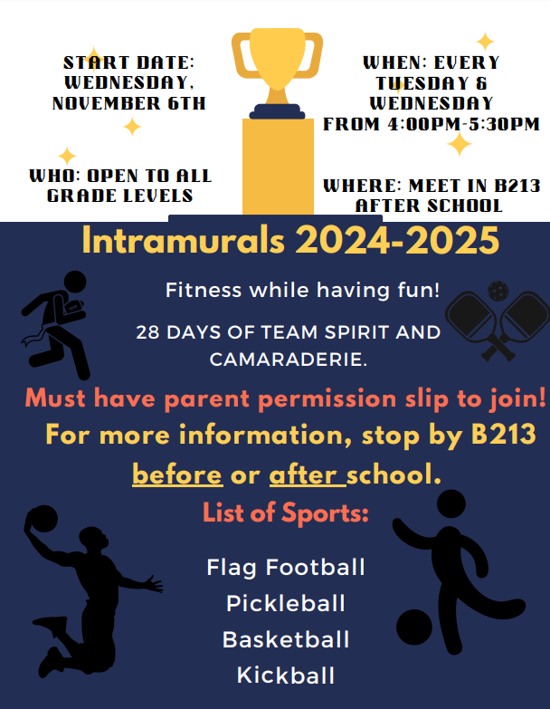 Intramural Flyer