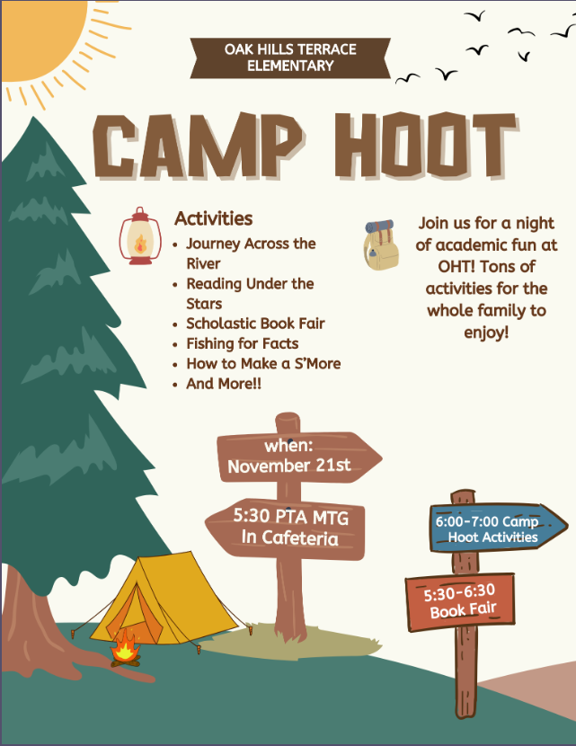 Camp Hoot Flyer 