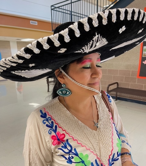 Teacher in a sombrero