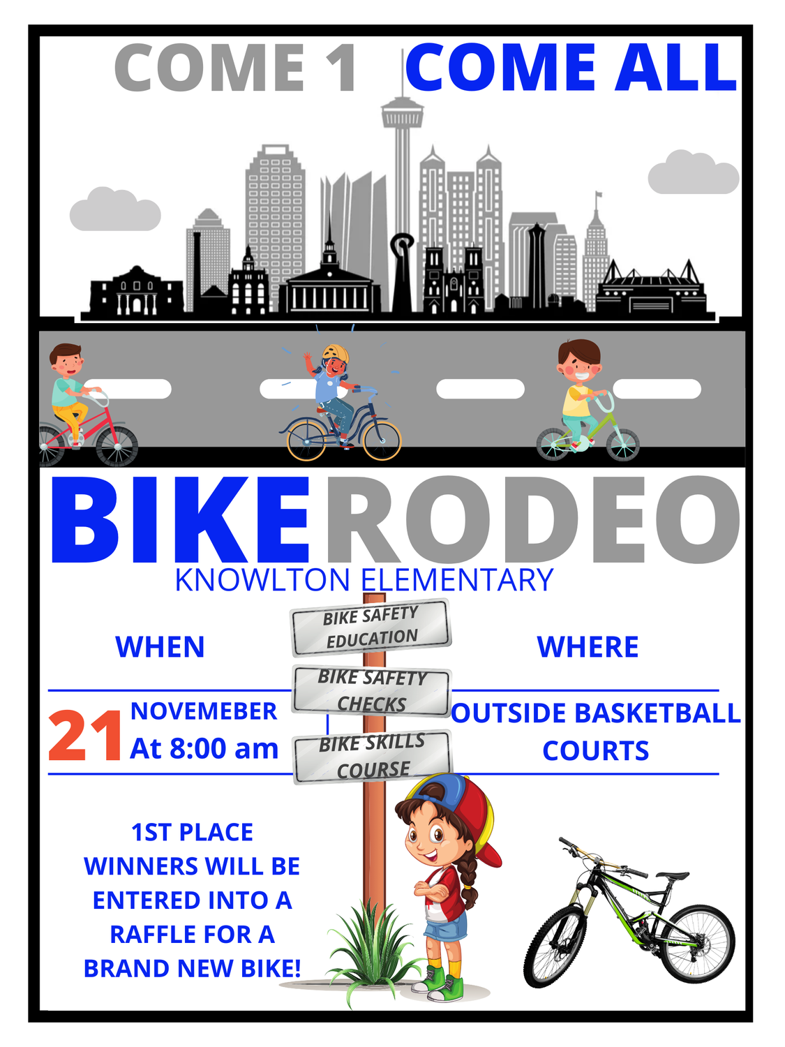 Bike Rodeo - November 21, 2024 at 8:00 am