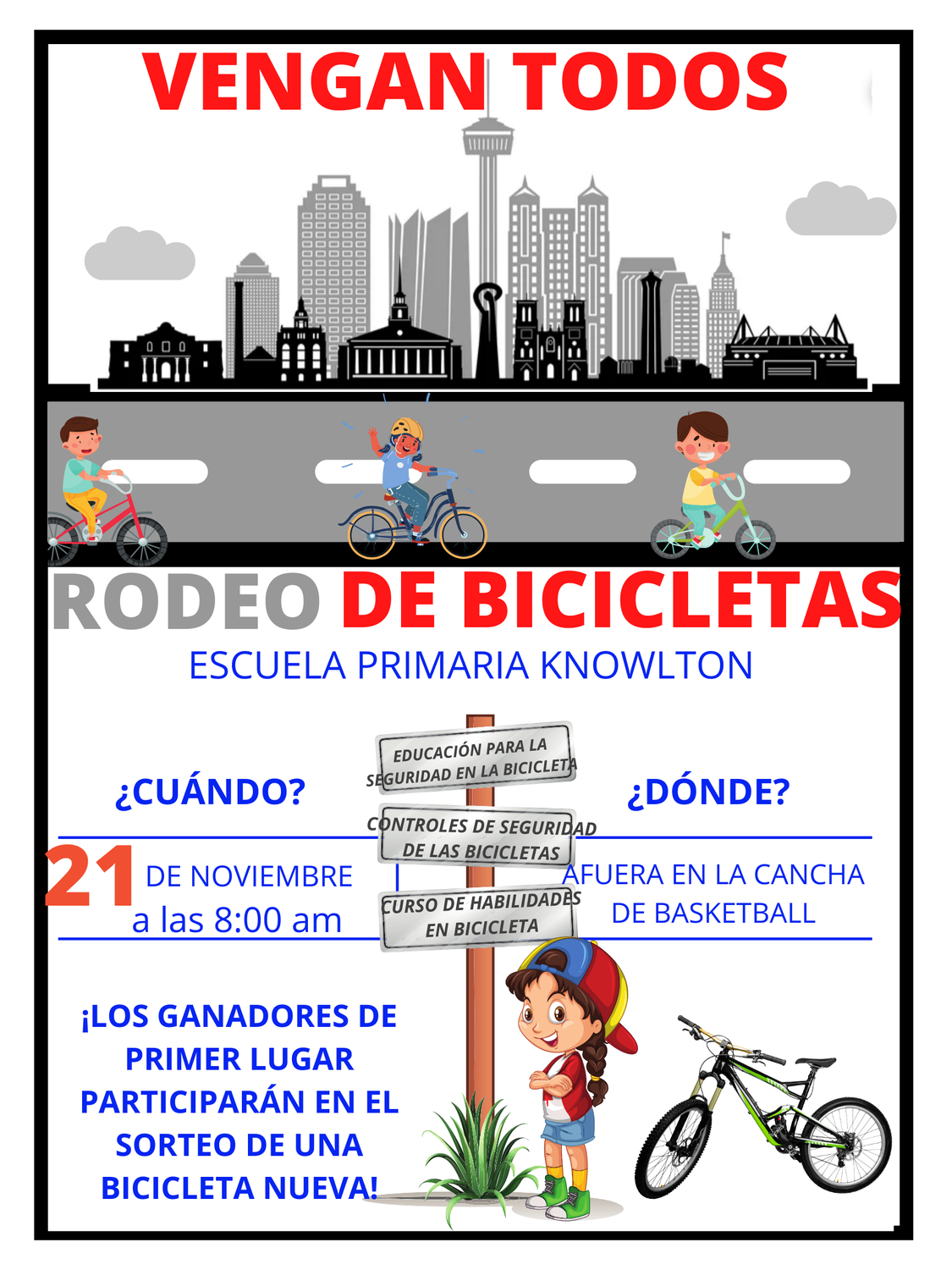 Rodeo Anual de Bicicletas en Knowlton - November 21, 2024 a la 8:00 am