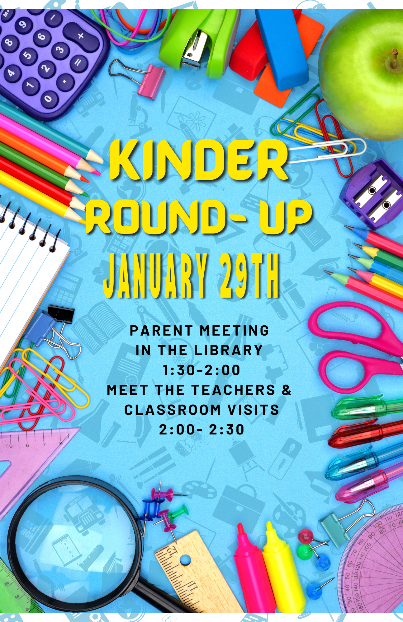 Kinder Round up information in English