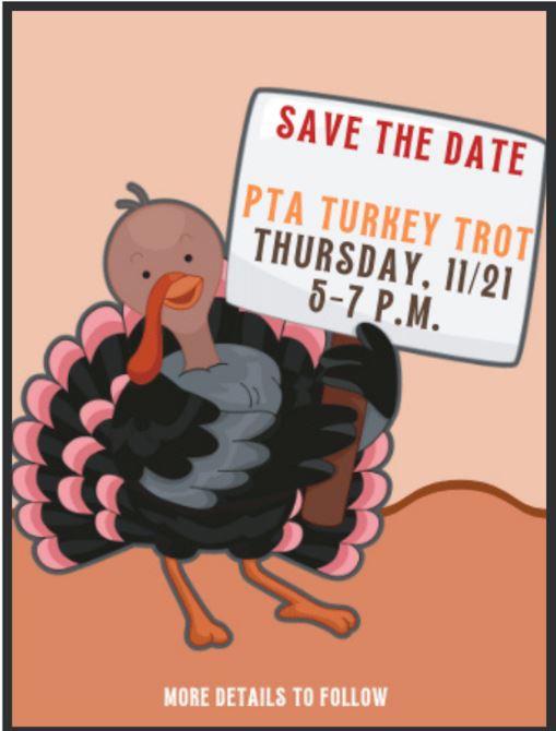 5:00 -7:00 pm Krueger PTA Turkey Trot