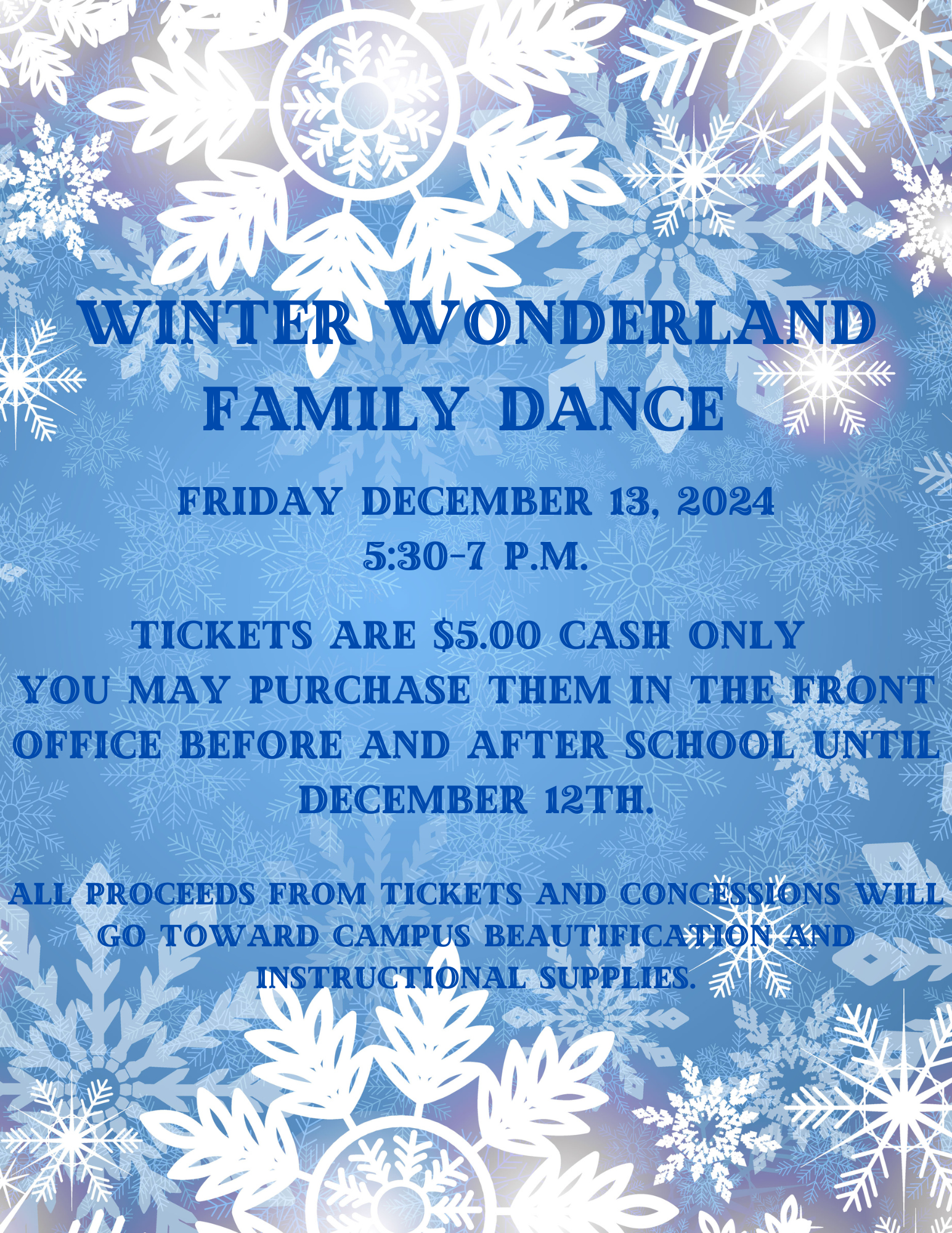 Winter Dance Flyer