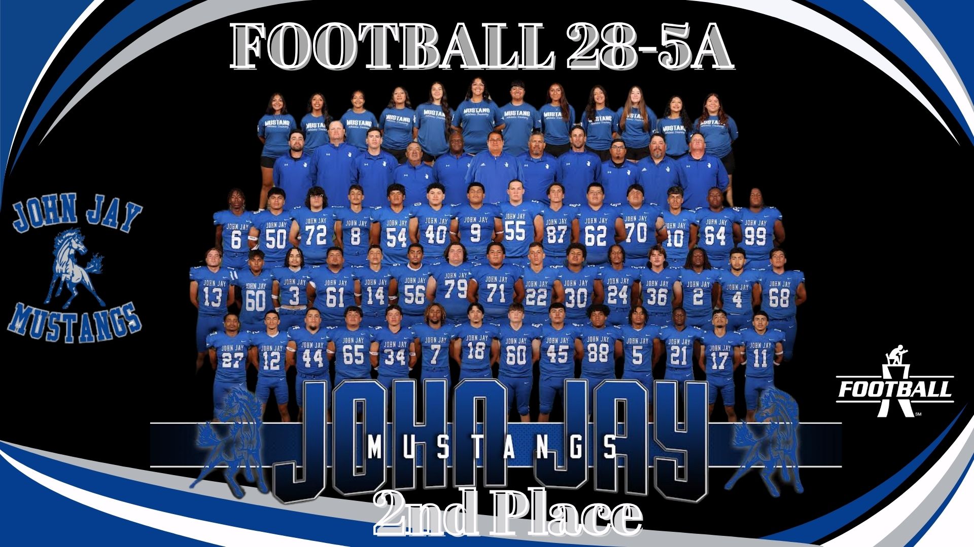 28-5A Jay Football 2nd Place