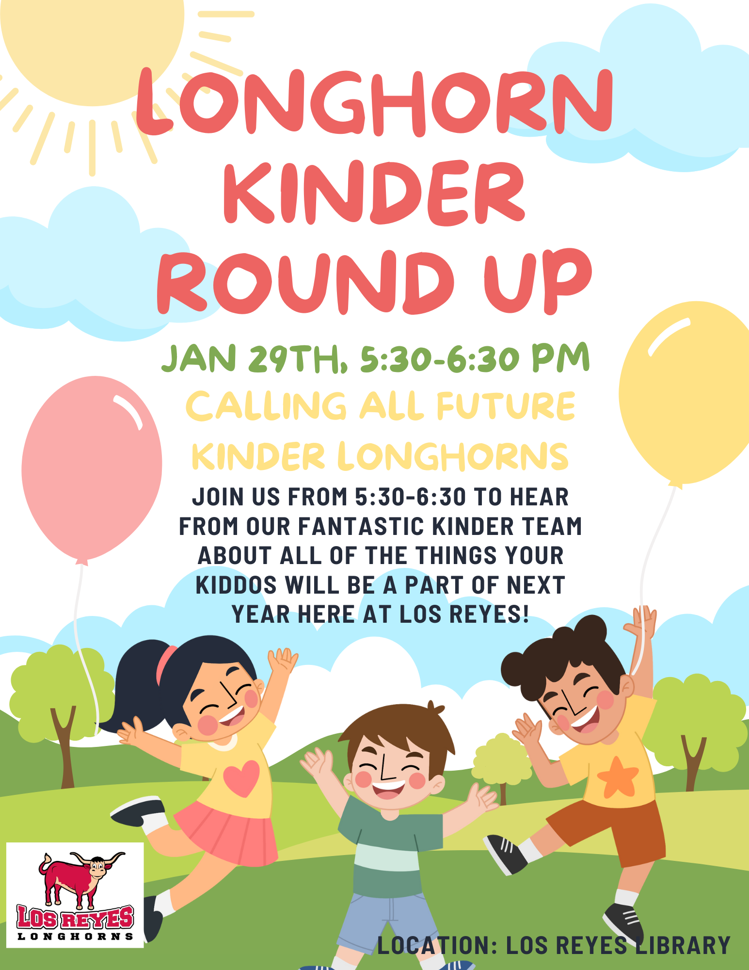 Longhorn Kinder Round Up