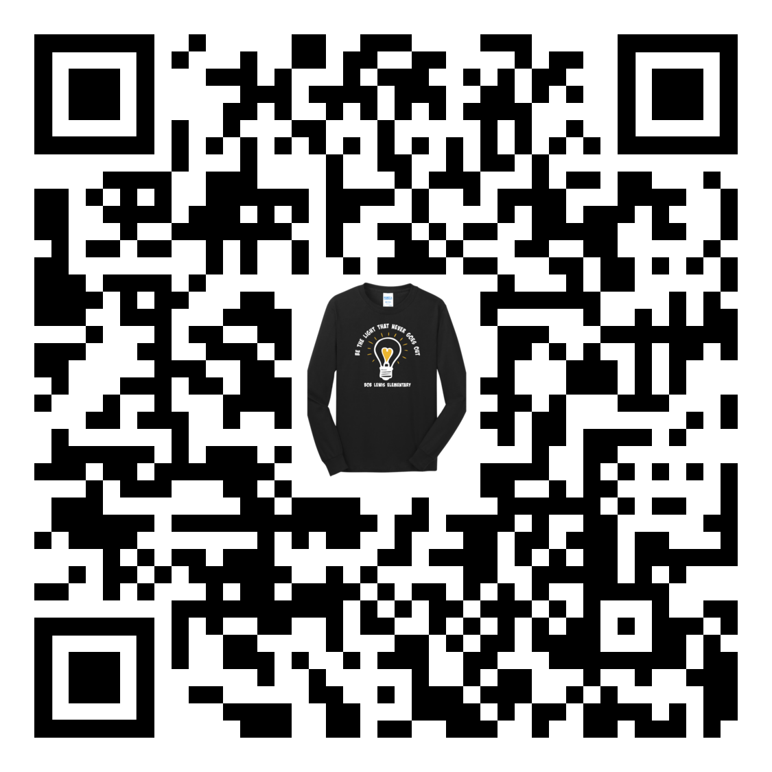 QR code for long sleeve Lewis shirts.