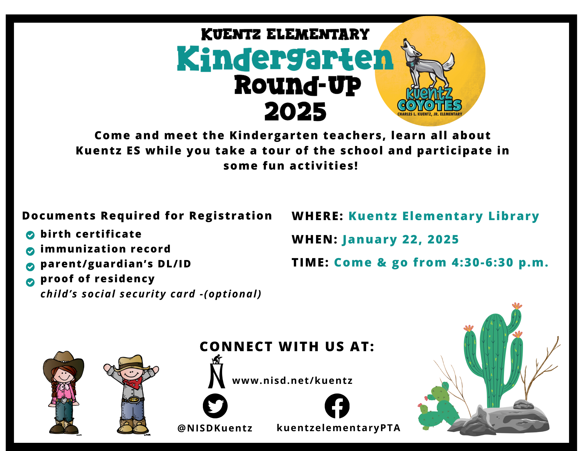 Kindergarten flyer 