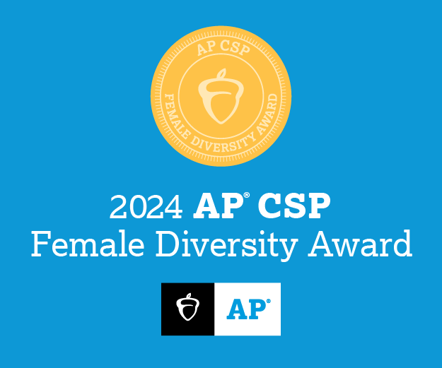 AP CSP Female Diversity Award