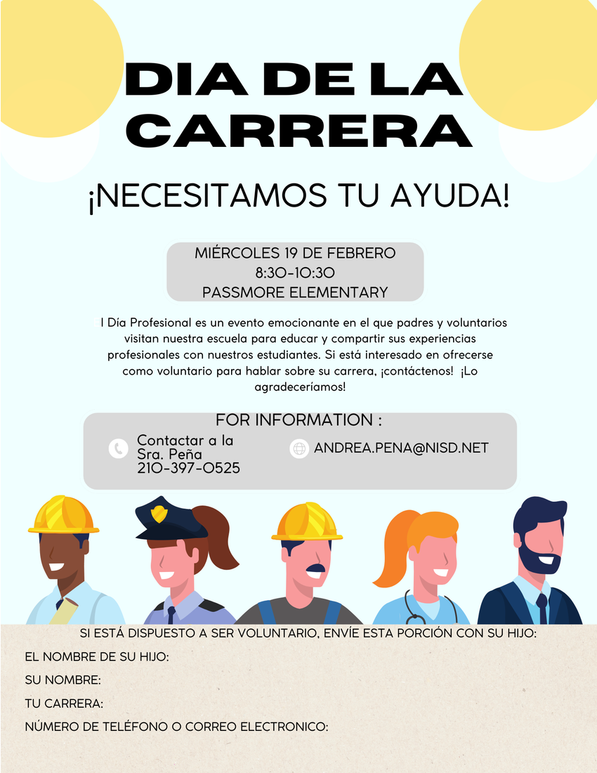 Career Day Spanish