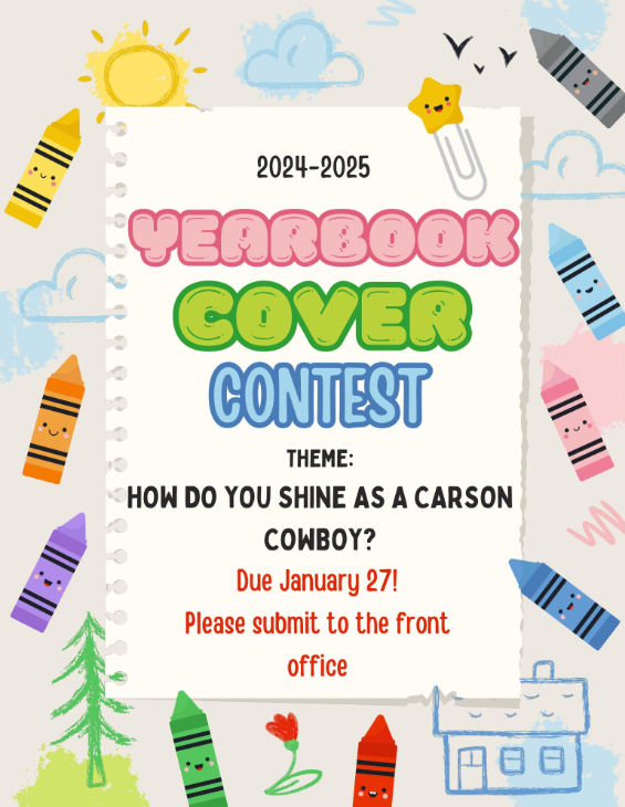 Yearbook Cover Contest Flyer