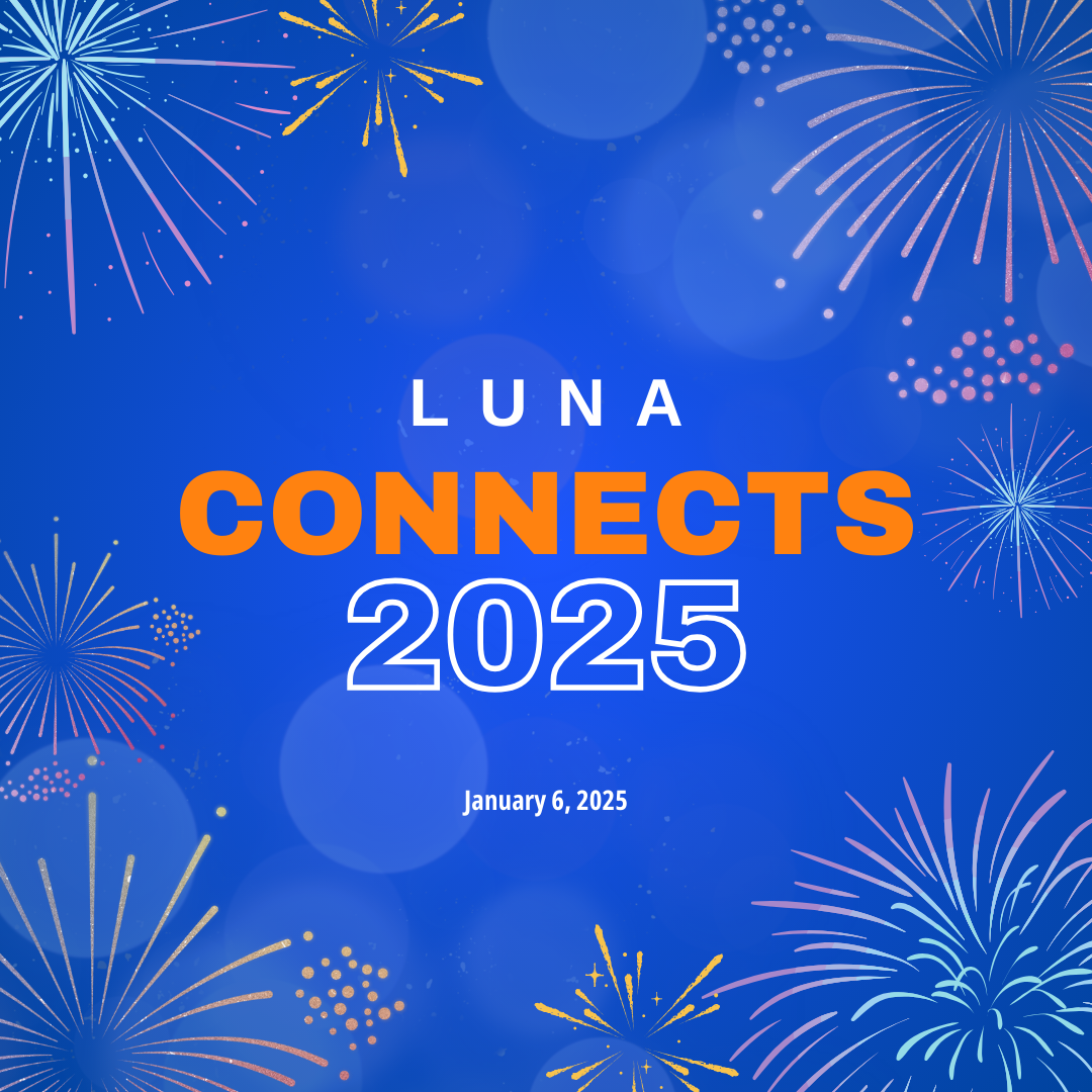 Luna Connects Welcome Page