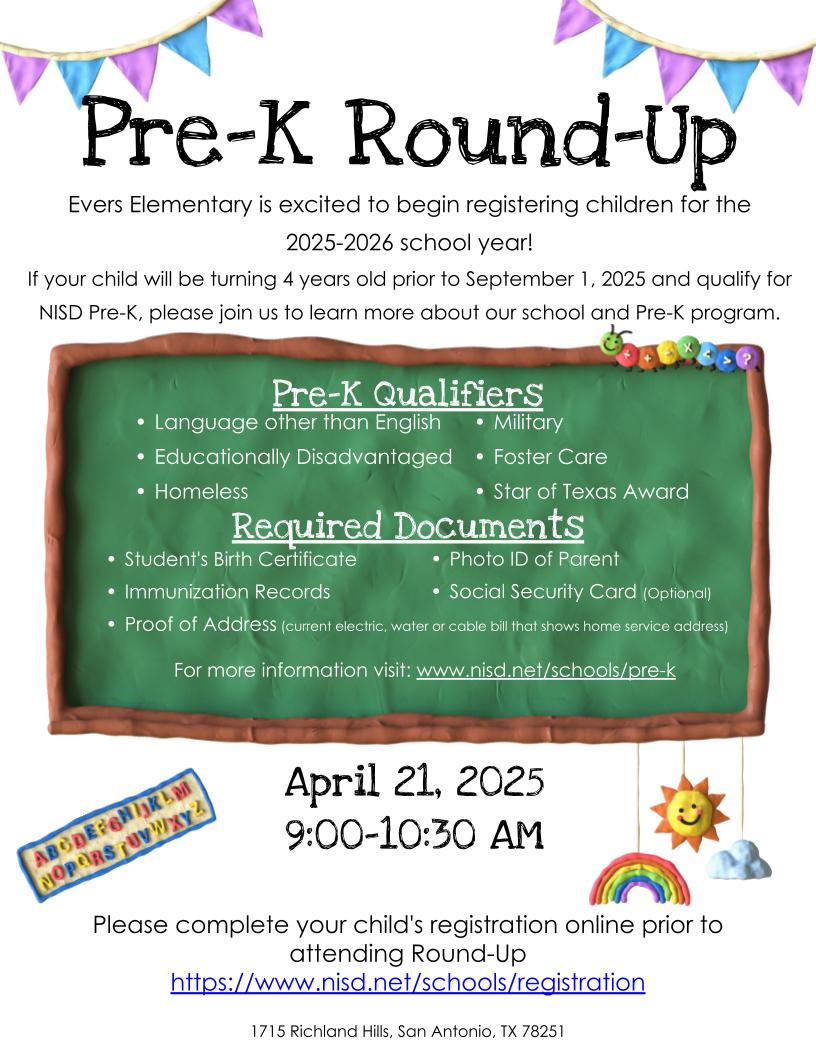 Pre-K Round Up