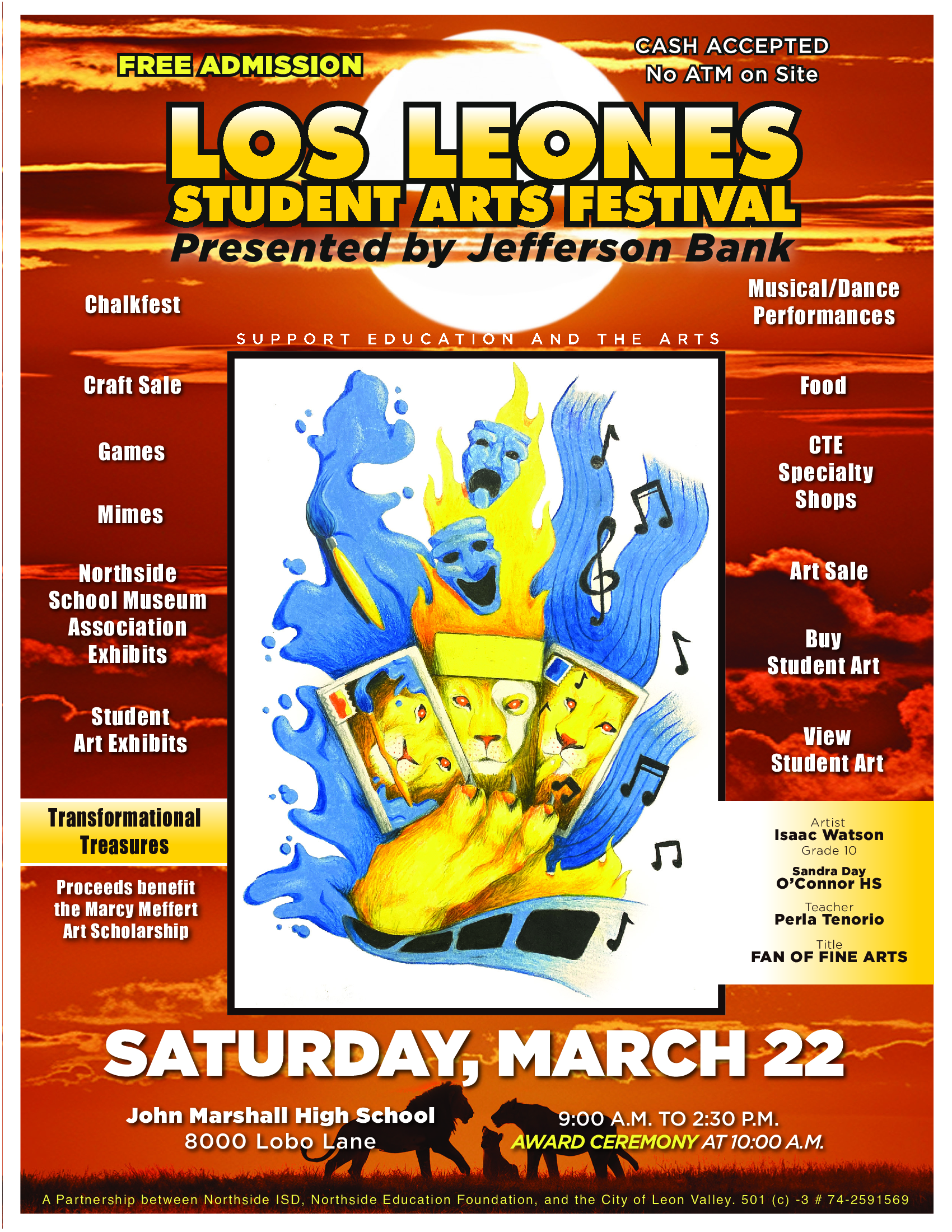 Arts Festival Flyer