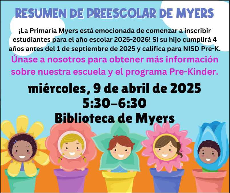 RESUMEN DE PREESCOLAR DE MYERS