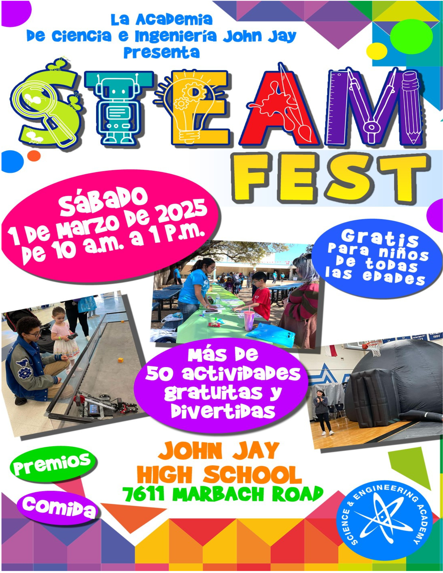 Spanish steam fest flyer