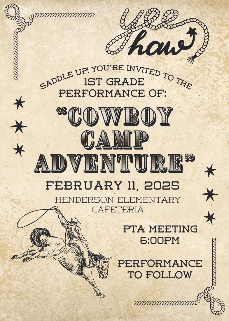 PTA meeting and 1st grade performance details