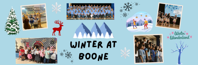 Boone Winter Collage