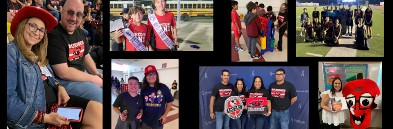 Collage of students and teachers of Zachry Middle school 