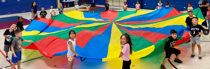 Students playing at recess