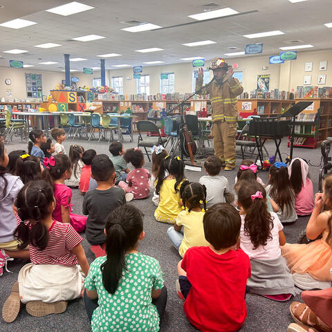 Author visit from Captain Conrad