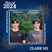 Clark HS Valedictorian and Salutatorian
