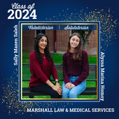 Marshall Law & Medical Services HS Valedictorian and Salutatorian 